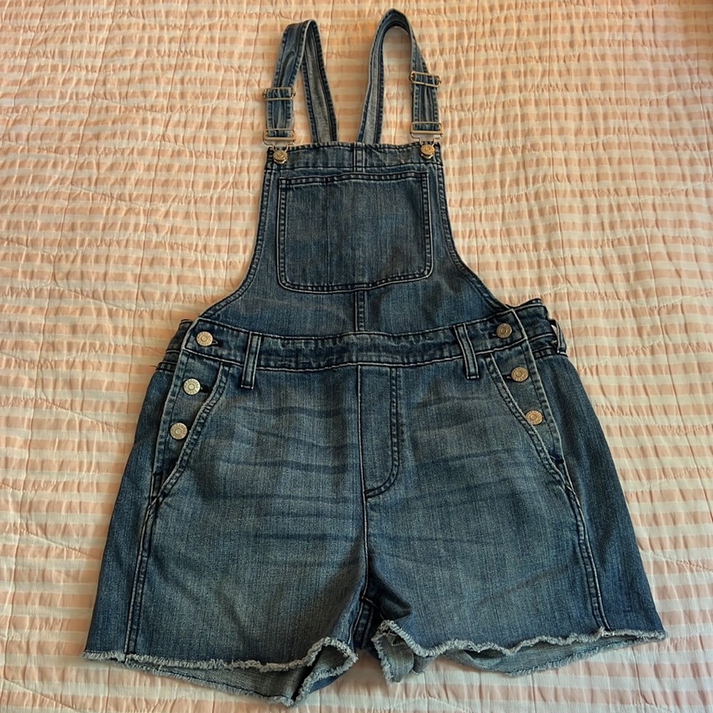 Madewell short overalls